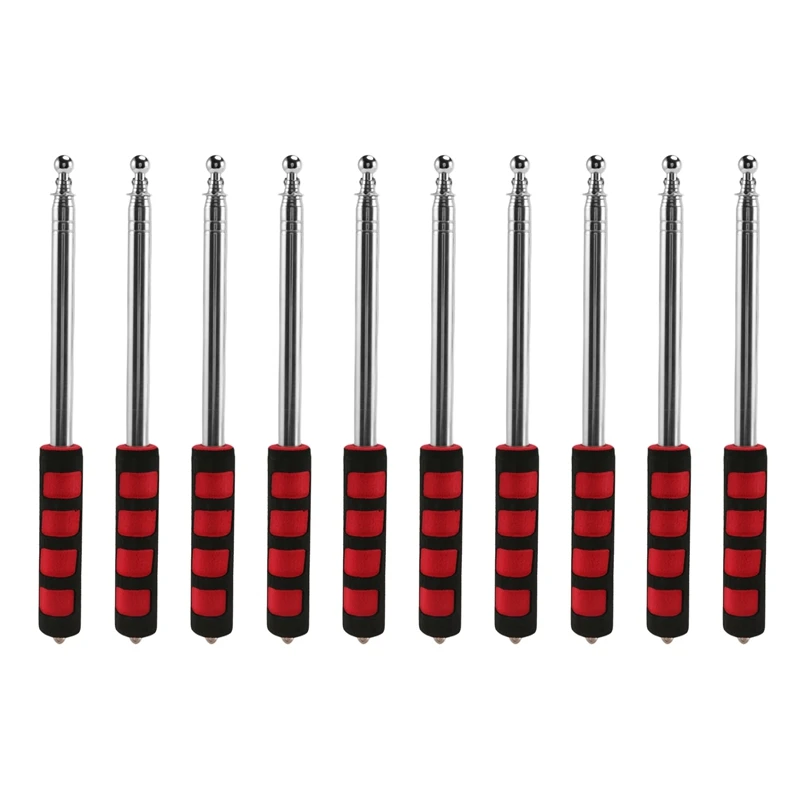 

10X Extendable 2M Portable Telescopic Handheld Flag Pole Tool For Flags Windsock