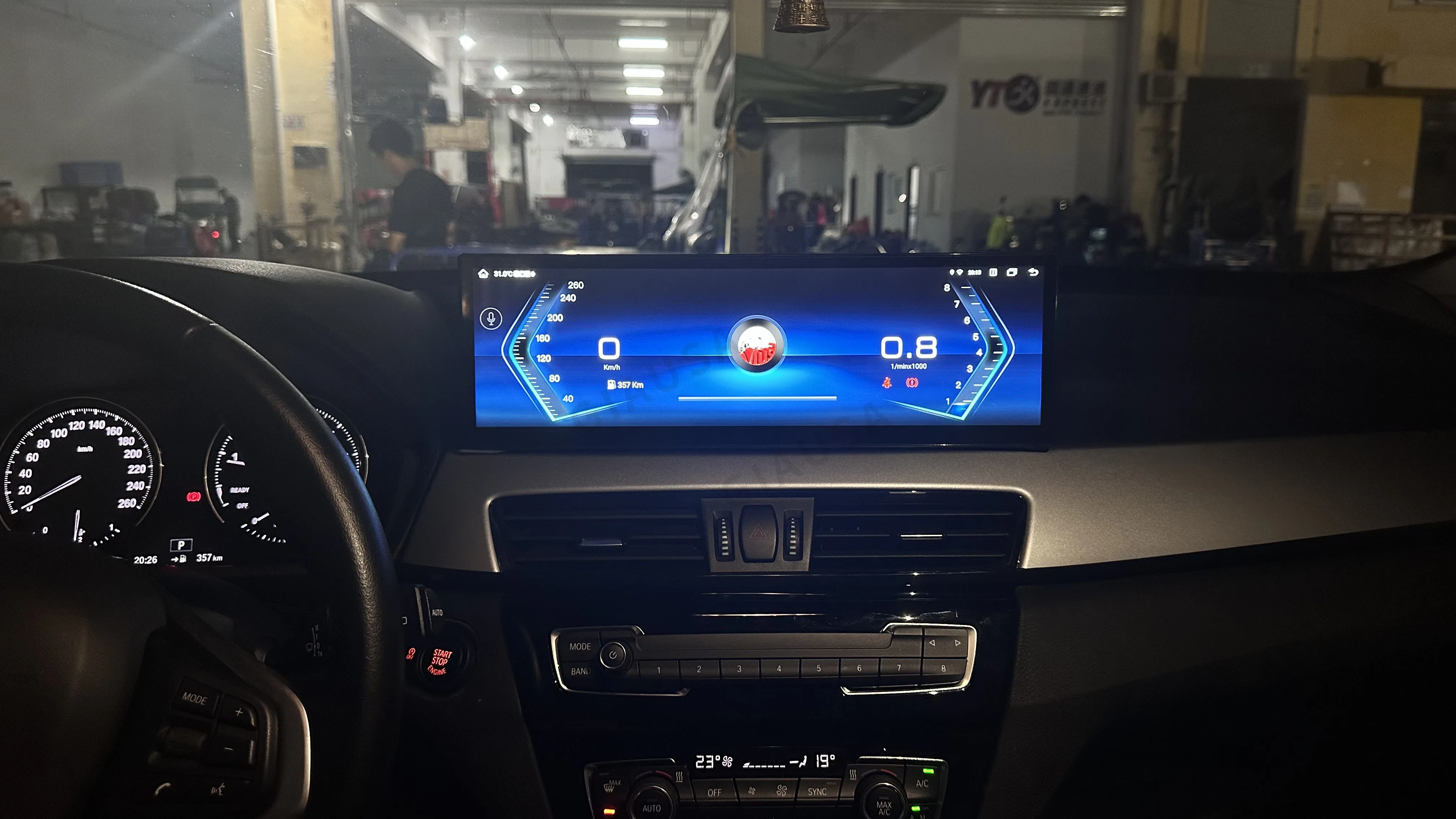 14 9-дюймовый автомобильный радиоприемник Android 13 3K IPS для BMW X1 F48 F49 2018 2019 EVO NBT System 8