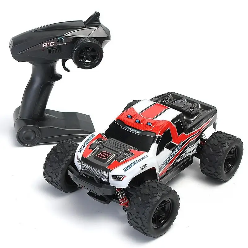 

HS 18301/18302 1/18 2.4G RC Car 4WD 40 + MPH High Speed Big Foot RC Racing Car OFF-Road Vehicle Remote Control Car Toys For Boys