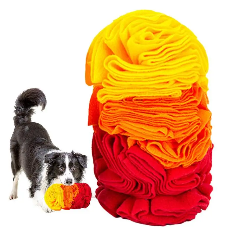 

Dog Sniffing Mat Interactive Sniff Training Pad For Puppy Feed Game For Boredom Encourages Natural Foraging Skills For