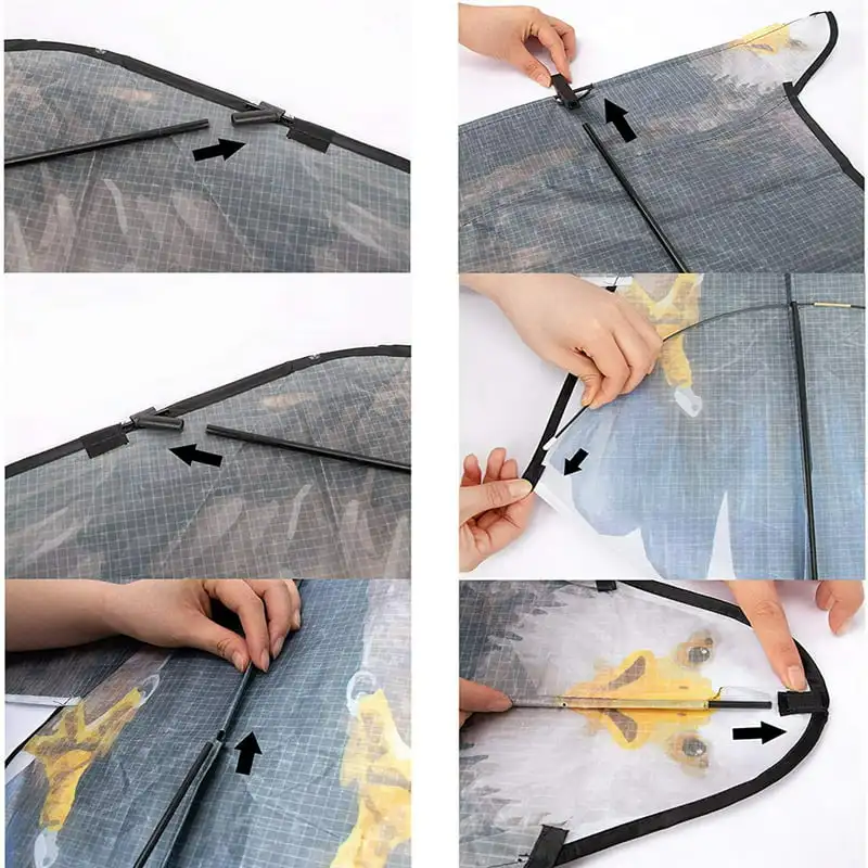 

Worldwide 70" Bald Eagle Huge Kite for Kids and Adults Single Line String Easy to Fly for Beach Trip Park Family Outdoor Games a