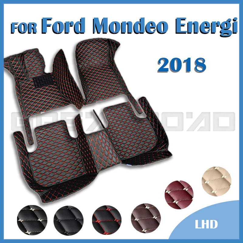 

Автомобильные напольные коврики для Ford Mondeo Energi 2018, оригинальные автомобильные накладки на ногу, аксессуары для интерьера