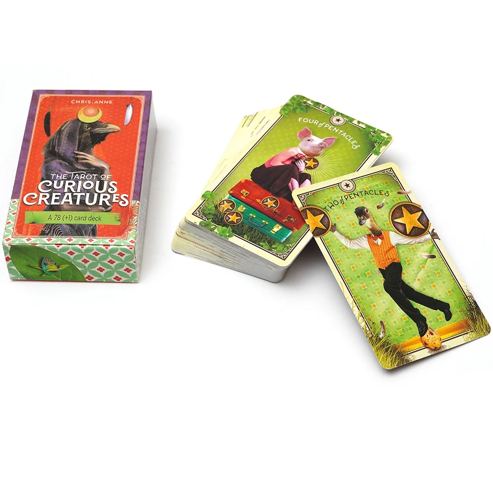 Руководство по карточной колодеке Таро Странных существ 78 к раскладыванию