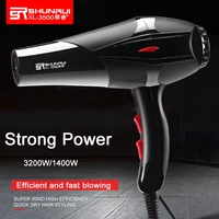 professional ionic hair dryer hotcold strong power blow dryers 210v electric blowdryer brush hairdressing equipment black