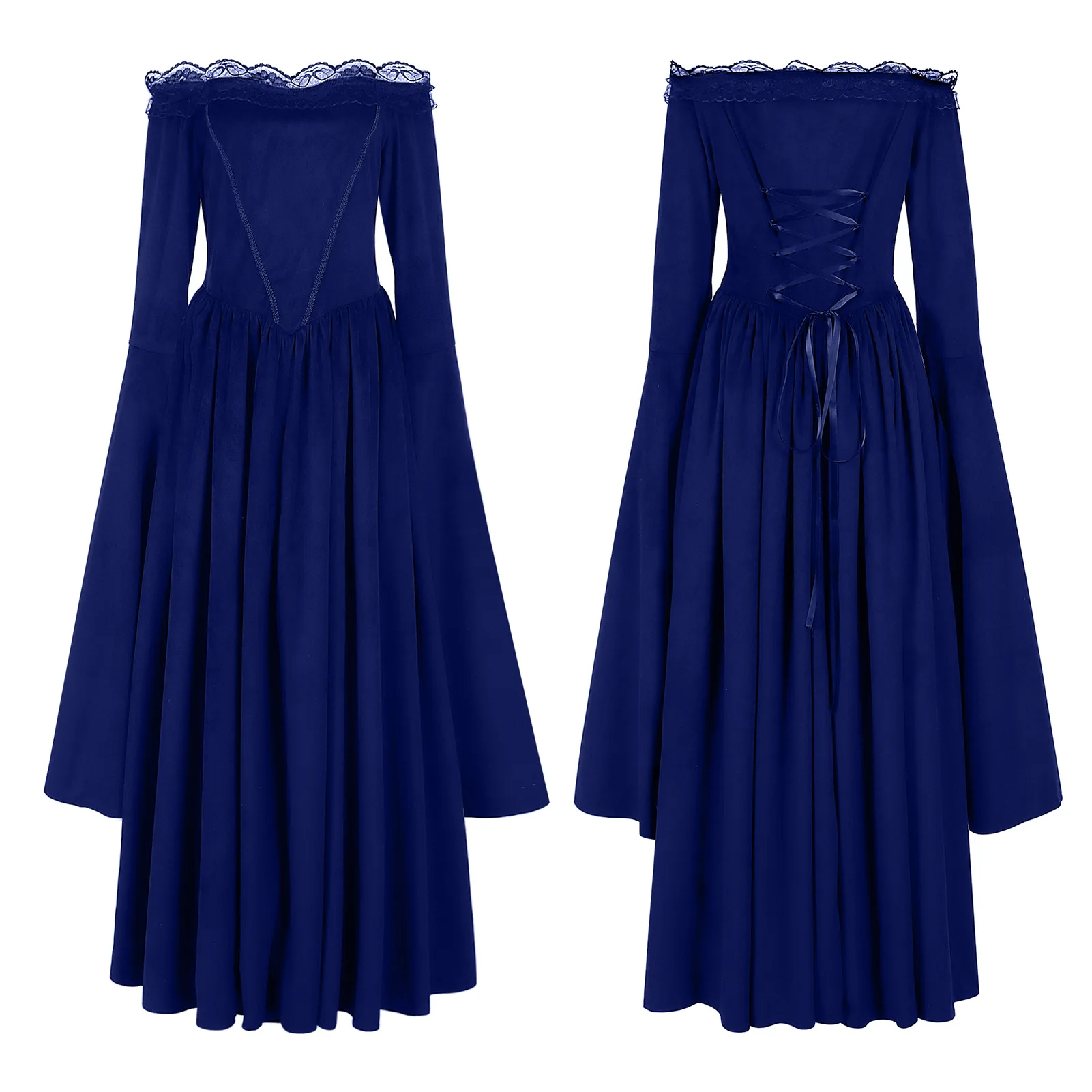 Средневековое платье ведьмы для женщин