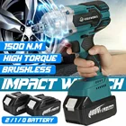 Бесщеточный Электрический ударный гайковерт с высоким крутящим моментом 488vf 12 нм, 22800 дюйма, электроинструменты мАч для батареи Makita 18 в