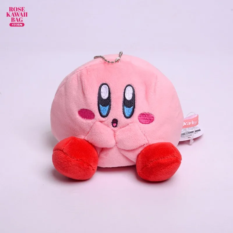 

Милая сумка Kirby мультяшная плюшевая сумка для хранения полипропиленовый хлопковый брелок Подвеска большой емкости искусственный кошелек Подвеска для детей подарок
