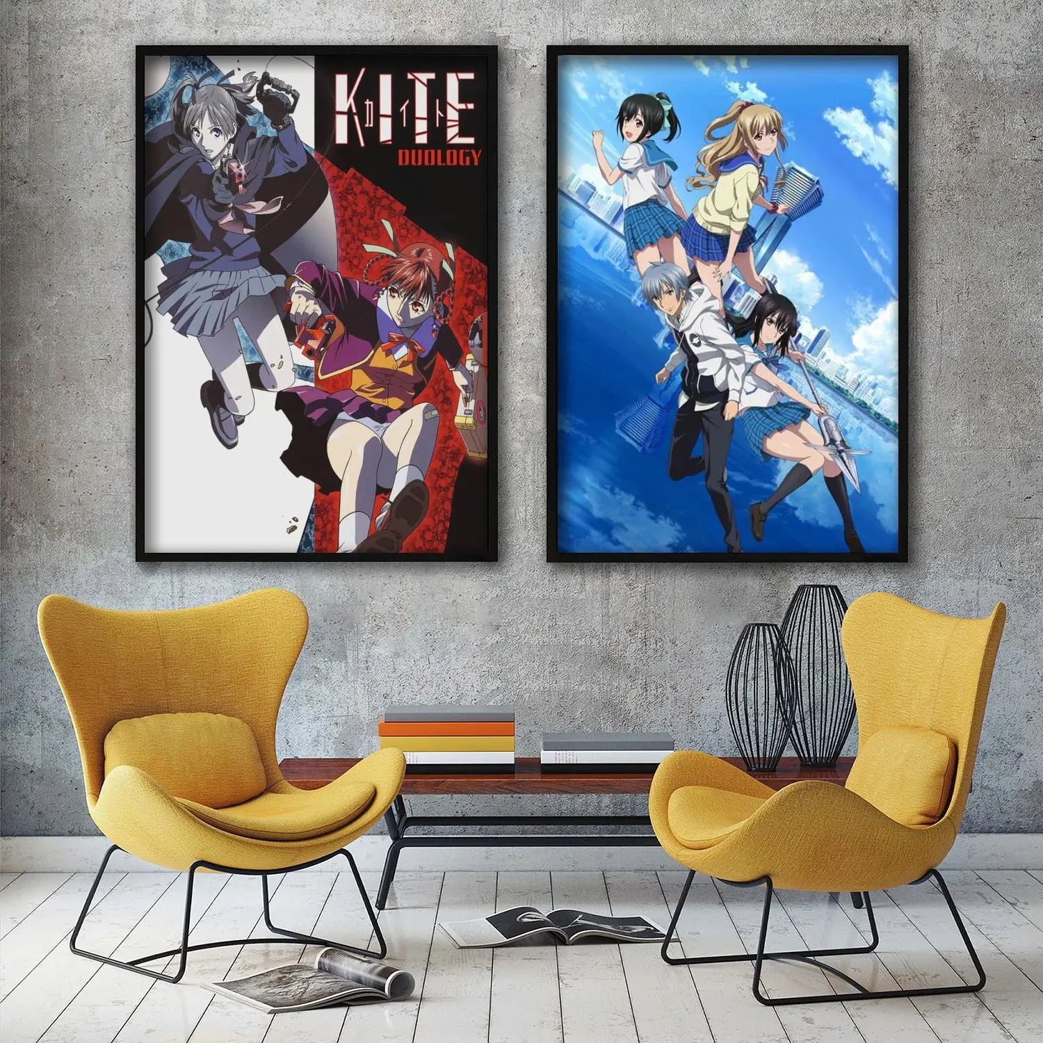

a kite ova cartoon Decorative Painting Canvas 24x36 Poster Wall Art Living Room Posters Bedroom Painting