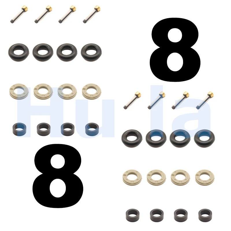 Комплект уплотнительных колец топливной форсунки уплотнительные фильтры для FORD
