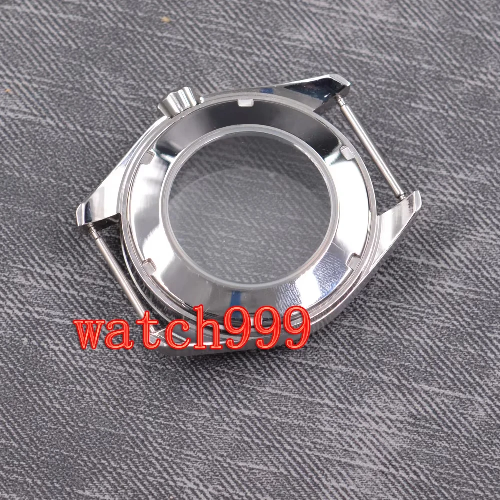 Корпус для часов из сапфирового стекла 41 мм подходит с механизмом Японии NH35 NH36 NH35A