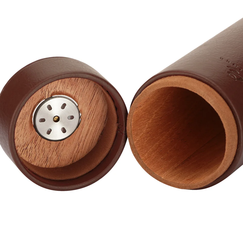 Кожаная электронная сигарета аксессуары для сигар портативная наружная 5