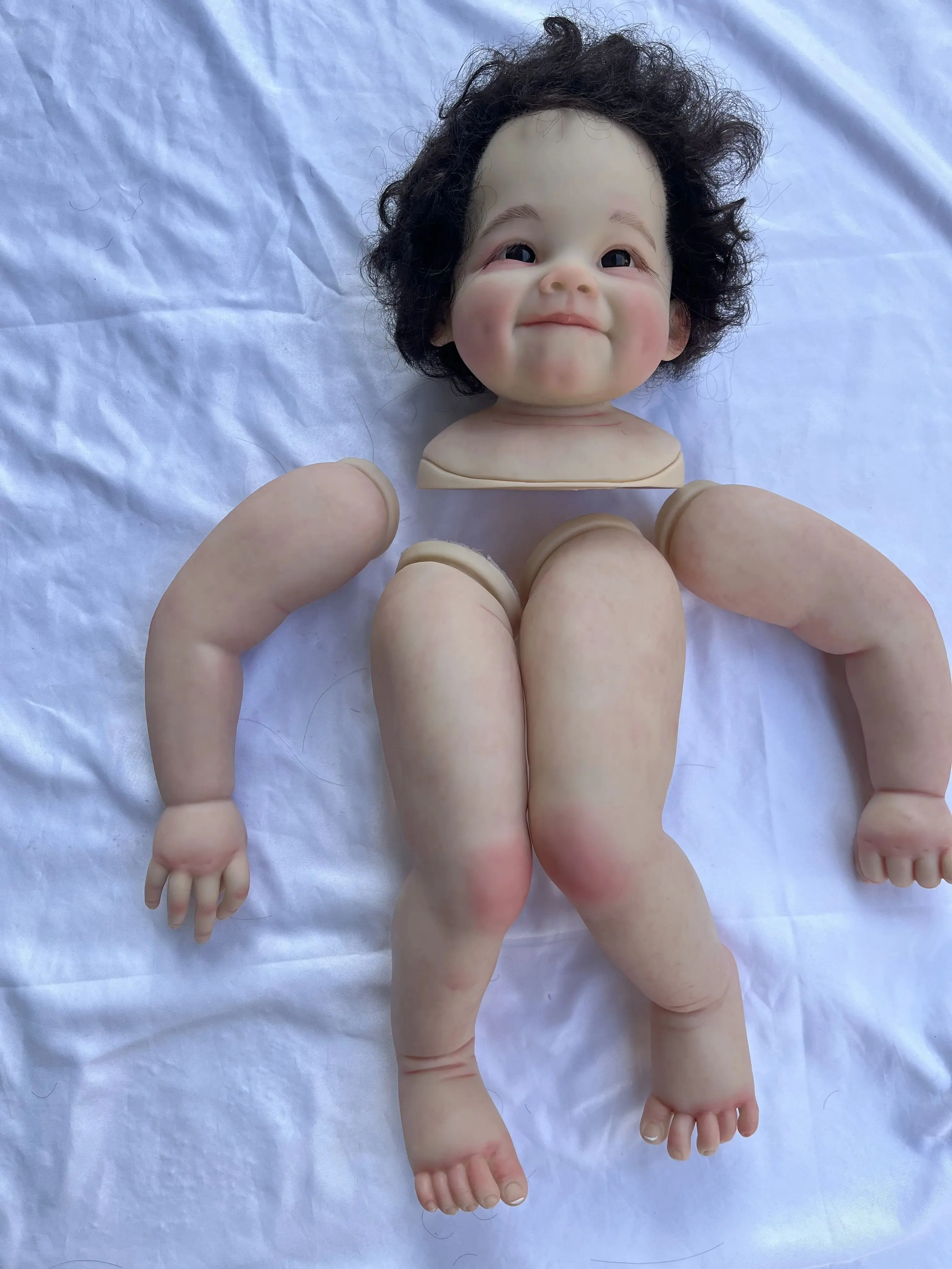 FBBD ограниченная поставка по индивидуальному заказу 28-дюймовый реборн ребенок Raya