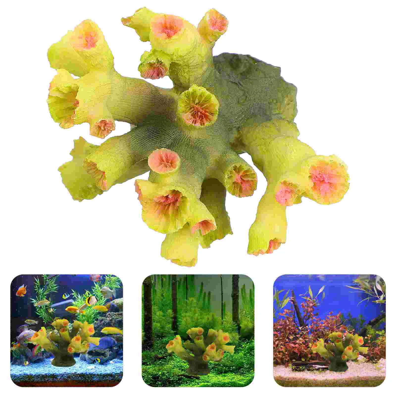 

1pc Chic Exquisite Tank Decoration Aquarium Ornament Tank Coral