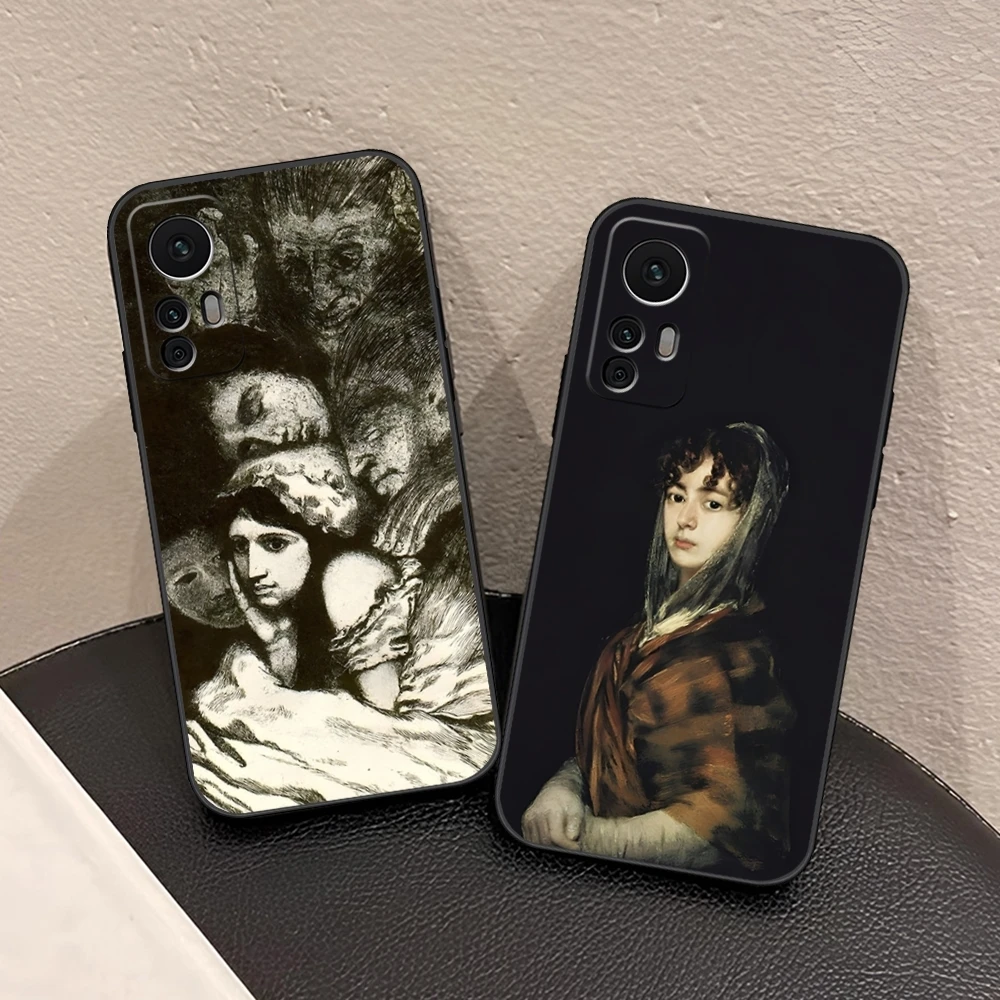 Испания Francisco Goya Art Чехол для телефона Xiaomi 13 12 11T Lite Ultra Redmi Note 10 Pro POCO F4 F5 X5 Задняя