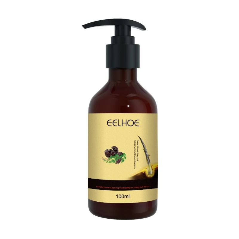 

Polygonum Shampoo Natural Darkening Black Hair Product Multiflorum Nourishing Repairing Anti-dandruff Anti-itch Shampoo