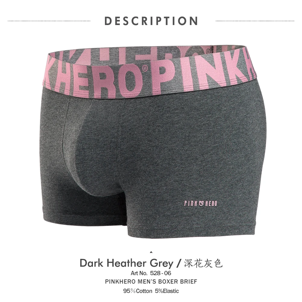 

PINKHERO Fashion Underpants For Men,Including High Quality Comfy And Soft Cotton Underwear Boxer Briefs,Calzoncillos Hombre