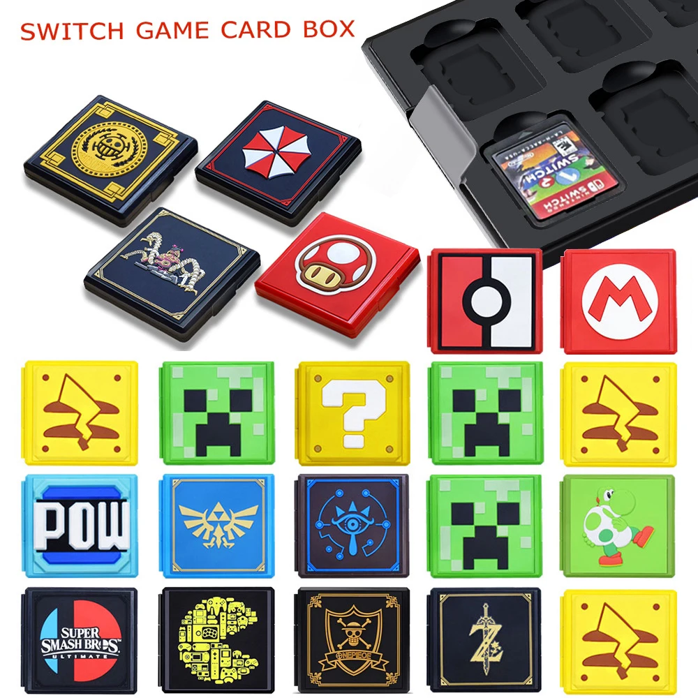 Чехол для игровой карты NS коробка хранения карт Nintendo Switch карта памяти SD