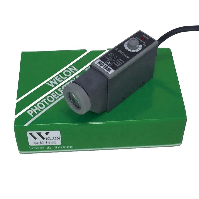 

WS-C2G-S Taiwan WELON Photo Electric Color Eye Mark Sensor for Printing Machine