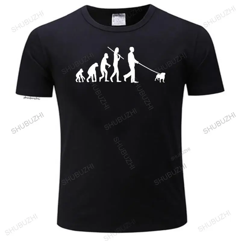

Mens luxury cotton T shirt short sleeve high quality tees tops Pug Dog drop shipping male summer brand cool teeshirt plus size