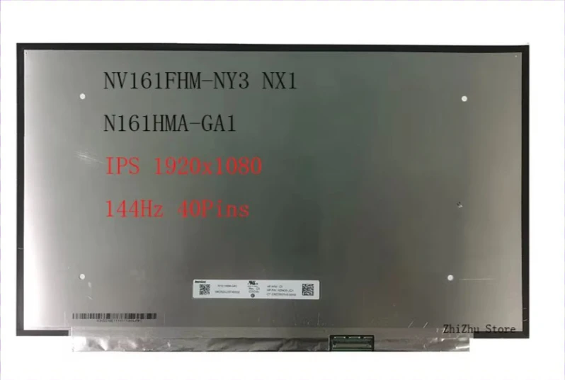 N161HMA-GA1 NY1 дюймов 40-контактный EDP1920 * 1080 тонкая фотоматричная панель IPS FHD 165 Гц
