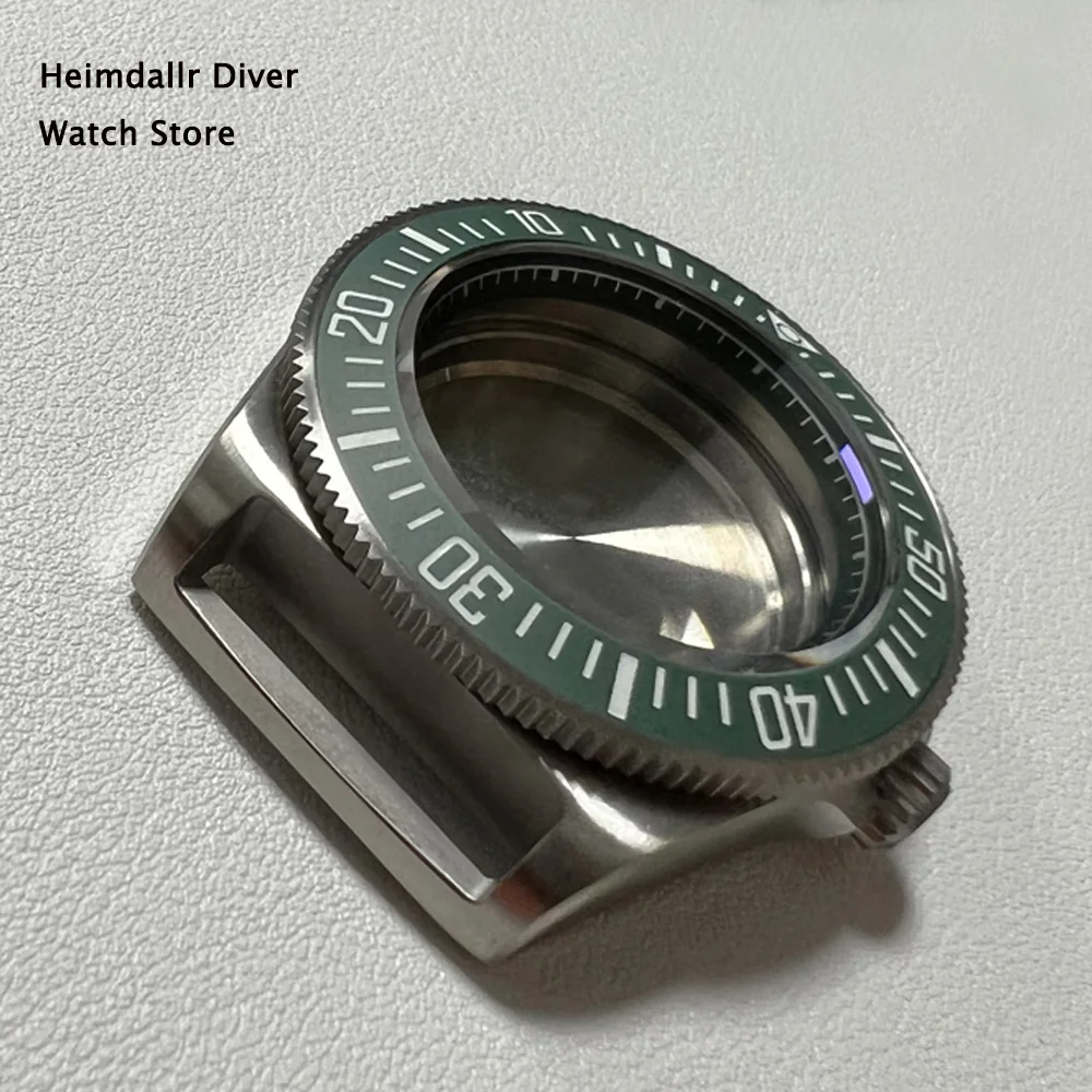 Watch Modify Parts 42mm Titanium Material FXD Case Sapphire Full Luminous Bezel Fit NH35/36 Automatic Movement 200m Waterproof