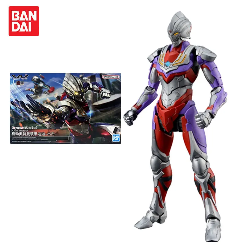 Купи Bandai Original Authentic Assembled In Stock Model FIGURE-RISE ULTRAMAN Tiga Attack ACTION Action Figure Collection Model Toys за 2,462 рублей в магазине AliExpress