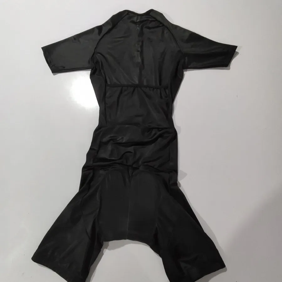 Women's one-piece cycling suit Mountain biking short sleeve breathable cycling suit Ironman triathlon suit