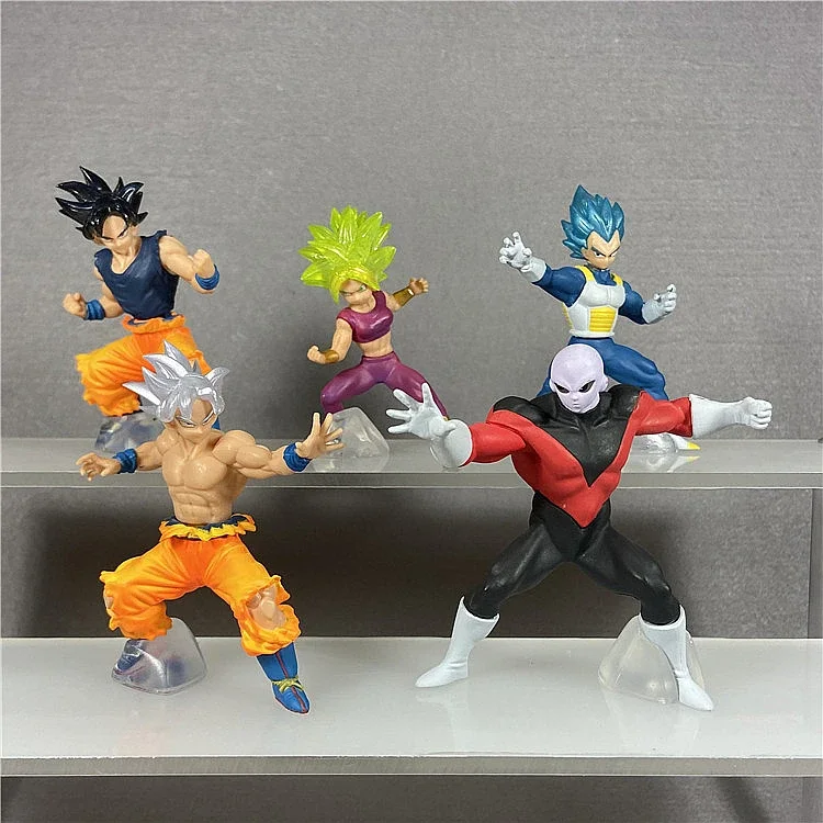 Игрушки BANDAI Dragon Ball 8 см HG GACHA GT Super PB ограничитель души Сон Гоку Вегета IV гогета
