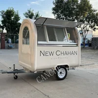 American manufacturer price custom food trailer mounted with kitchen equipment mobile taco cart fast food van for sale
