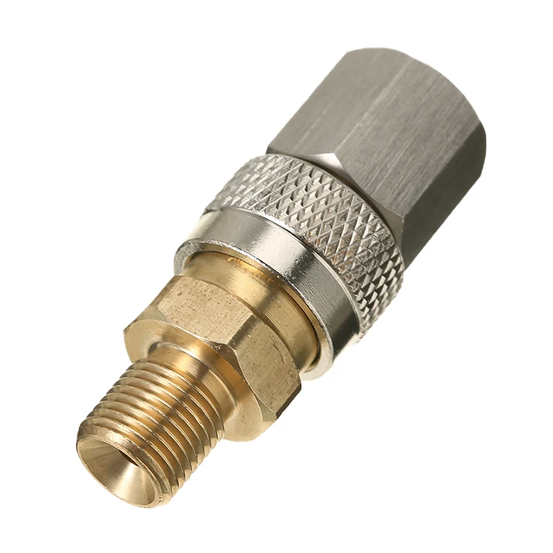 4pcs 1/8 BSP PCP Pneumatic Fitting Air Tool Rifle Filling Charging Hose Quick Release Coupler Adapter For Compressor - купить по