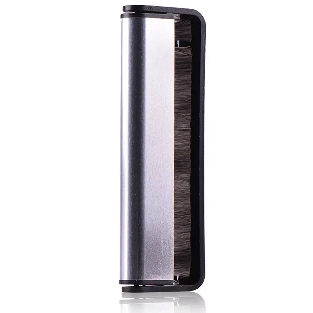 

Turntables Cleaning Tool Cleaner Phonograph Audio Brush Pad Soft Black Scrubbing Carbon Fiber Anti Static Handle Vinyl