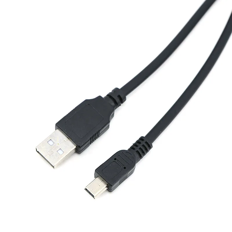 Фото 1,5 м-5 м Mini B 5-контактный USB-папа-USB-папа T-порт Быстрая передача данных расширение Зарядное устройство MP4-плеер Автомобильный видеорегистратор Цифровая камера HDD h №4