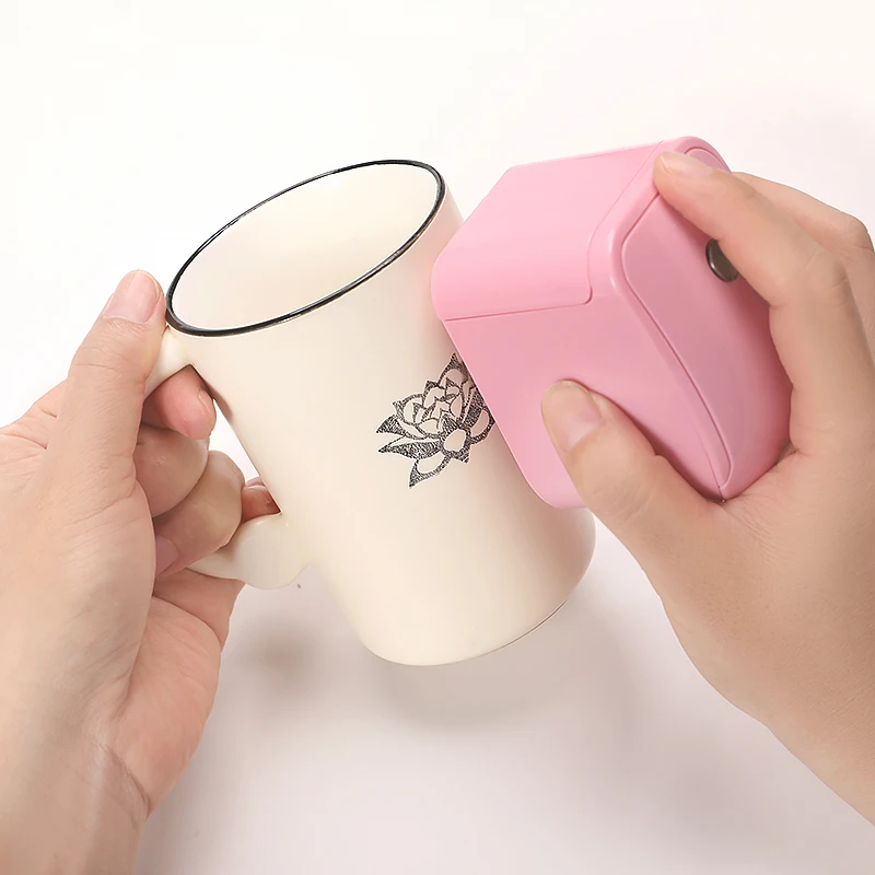 

JT01 mini handheld portable wireless mobile color wifi edible ink handheld inkjet printer tattoo printer