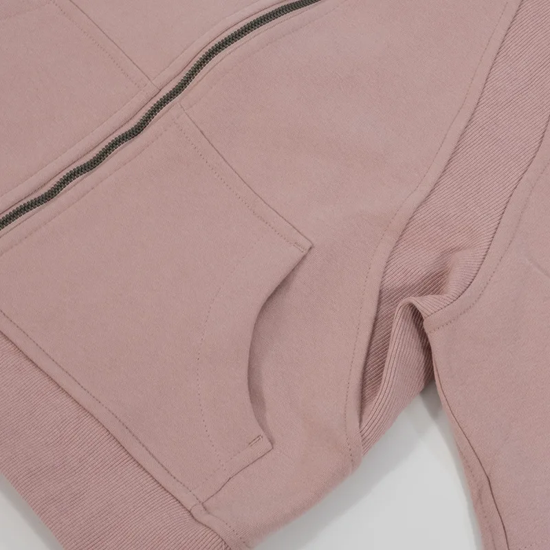 Luluwomen sports coat Autumn and winter velvet thickened loose casual short fitness yoga sweater warm fashion sports top