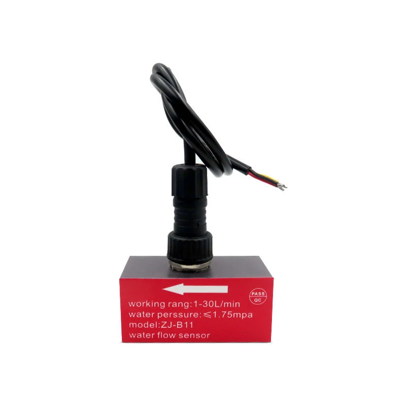 Датчик расхода воды 1/2 дюйма 1 75 МПа высокоточный турбинный расходомер датчик