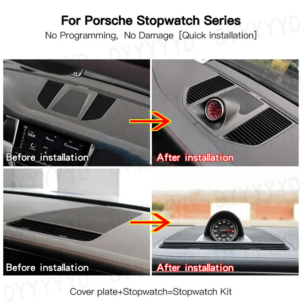 Центральная приборная панель для интерьера измерительные часы Porsche Panamera 971 92A 9Y0 718