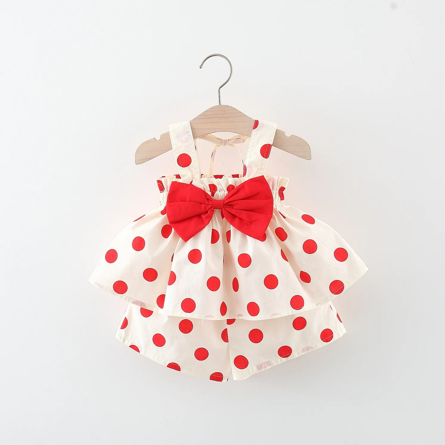 

Summer New Baby Set for Girls Fashion Cute Tank Skirt Two Piece Set for Children's Summer Sweet and Foreign Style Set