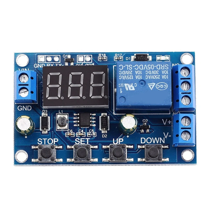 

Retail DC 6-40V Battery Charger Control Switch Undervoltage Overvoltage Protection Board Auto Cut Off Disconnect Controller