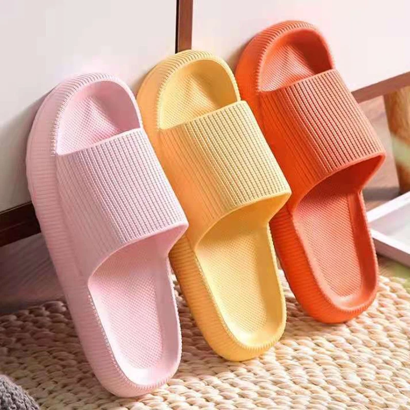 

Сандалии на мягкой подошве для мужчин и женщин, Нескользящие шлепанцы для дома и пляжа, для душа, летняя обувь, 2022