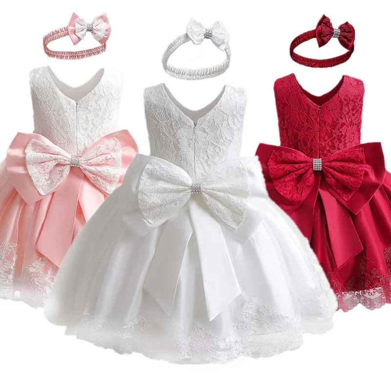 

Детское белое платье на Возраст 3-24 месяца