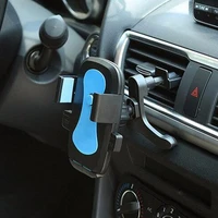 universal folding support car phone holder air vent mount telescopic holder rotatable mobile car phone stand fit for 3 5 6inch