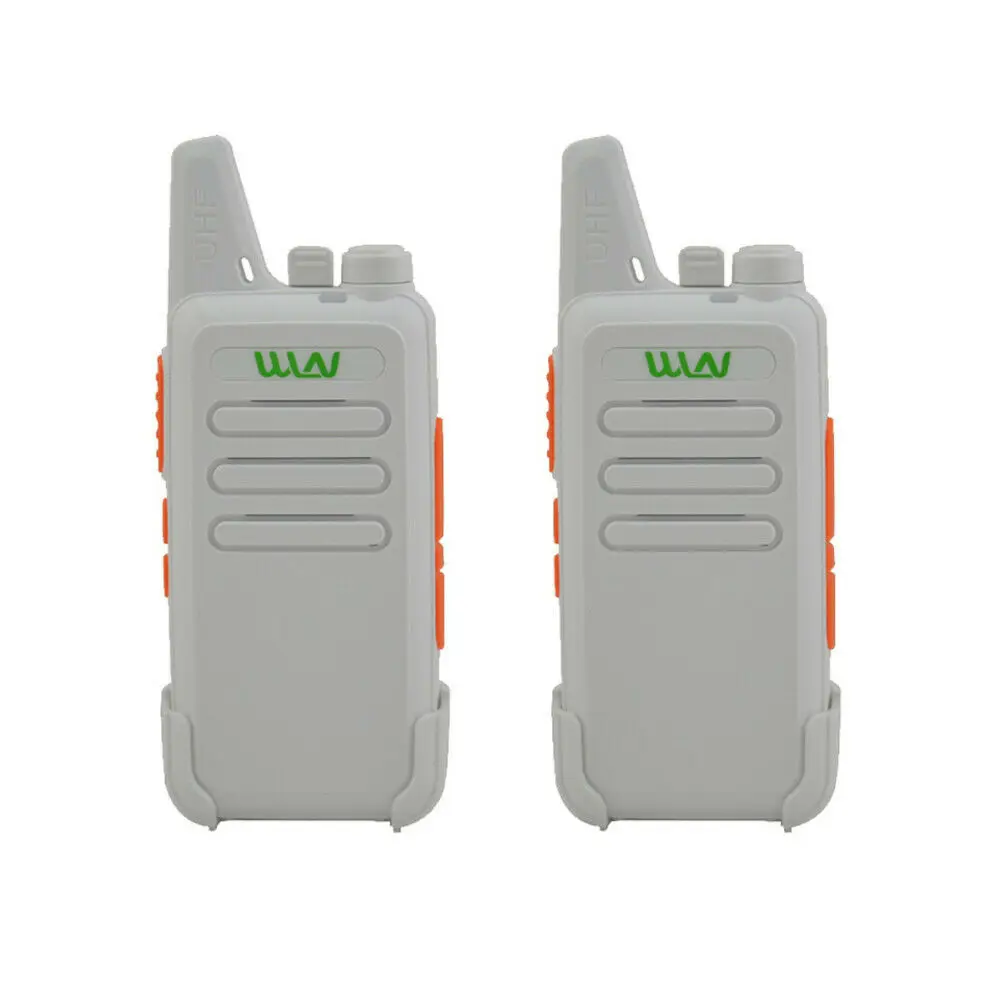 2 шт. белая НОВАЯ рация WLN KD-C1 5 Вт UHF 400-470 МГц CTCSS/DCS TOT VOX Scan Squelch двусторонняя
