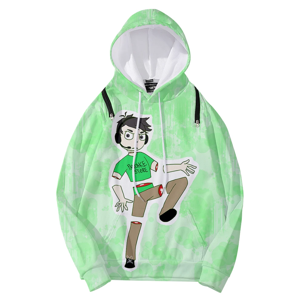 

Nogla 3D Hoodies Women/Men Fashion Long Sleeve Hooded Zip Open Back Hoodie Hot Sale Casual Streetwear Clothes