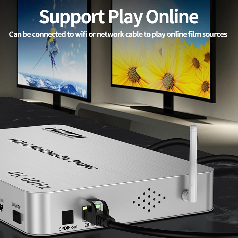 Unnlink 4K HDMI видео сплиттер 1 в 10 выход HD TV анализатор потока поддержка USB жестких