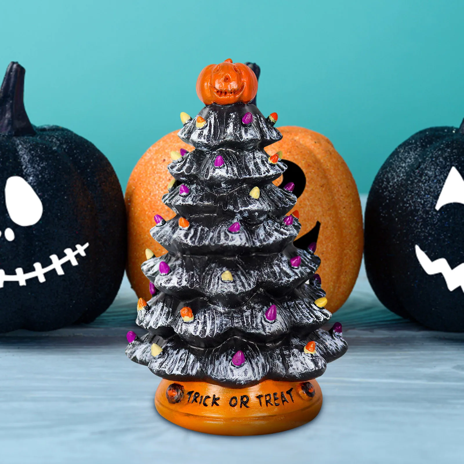 

2022 украшения для стола на Хэллоуин, украшения для стола ручной работы на Рождество, светящиеся украшения на Хэллоуин, подарки на рождествен...