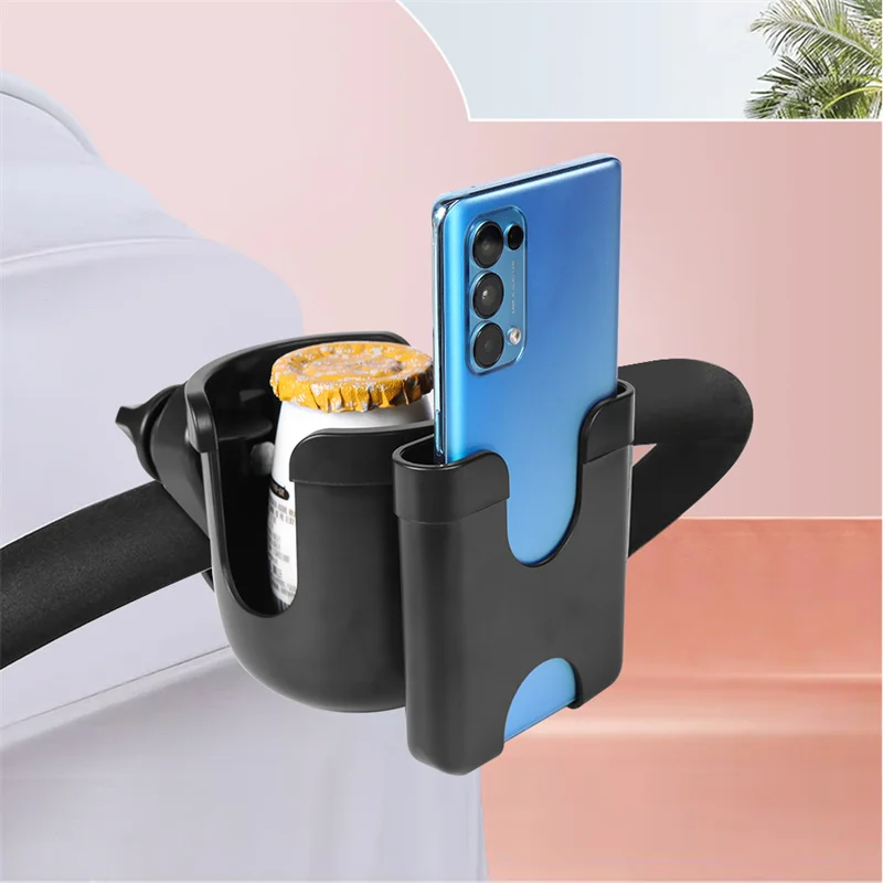 

Baby Stroller Accessories Cup Mobile Phone Holder Children Tricycle Bicycle Cart Universal Milk Water Bottle Holder Support