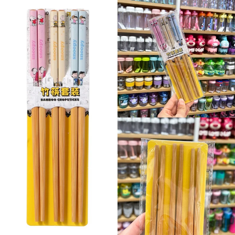 3 пары бамбуковые палочки для суши ручной работы