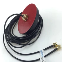 gps gsm screw thread mount tracker system antenna in onepieces 1 5m cable sma male