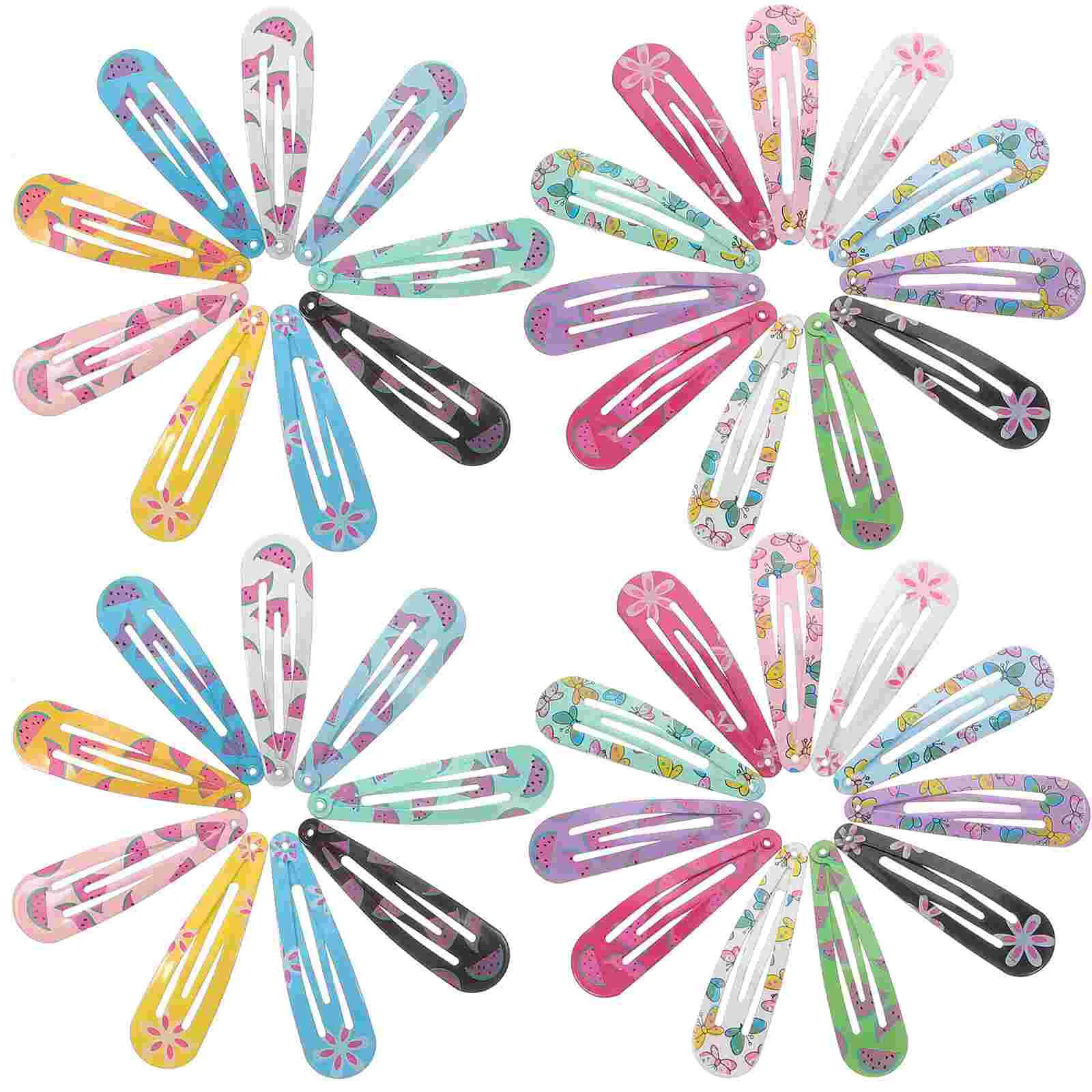 

Заколки для девочек 30 шт., зажимы для укладки волос, аксессуары для волос для девочек-подростков