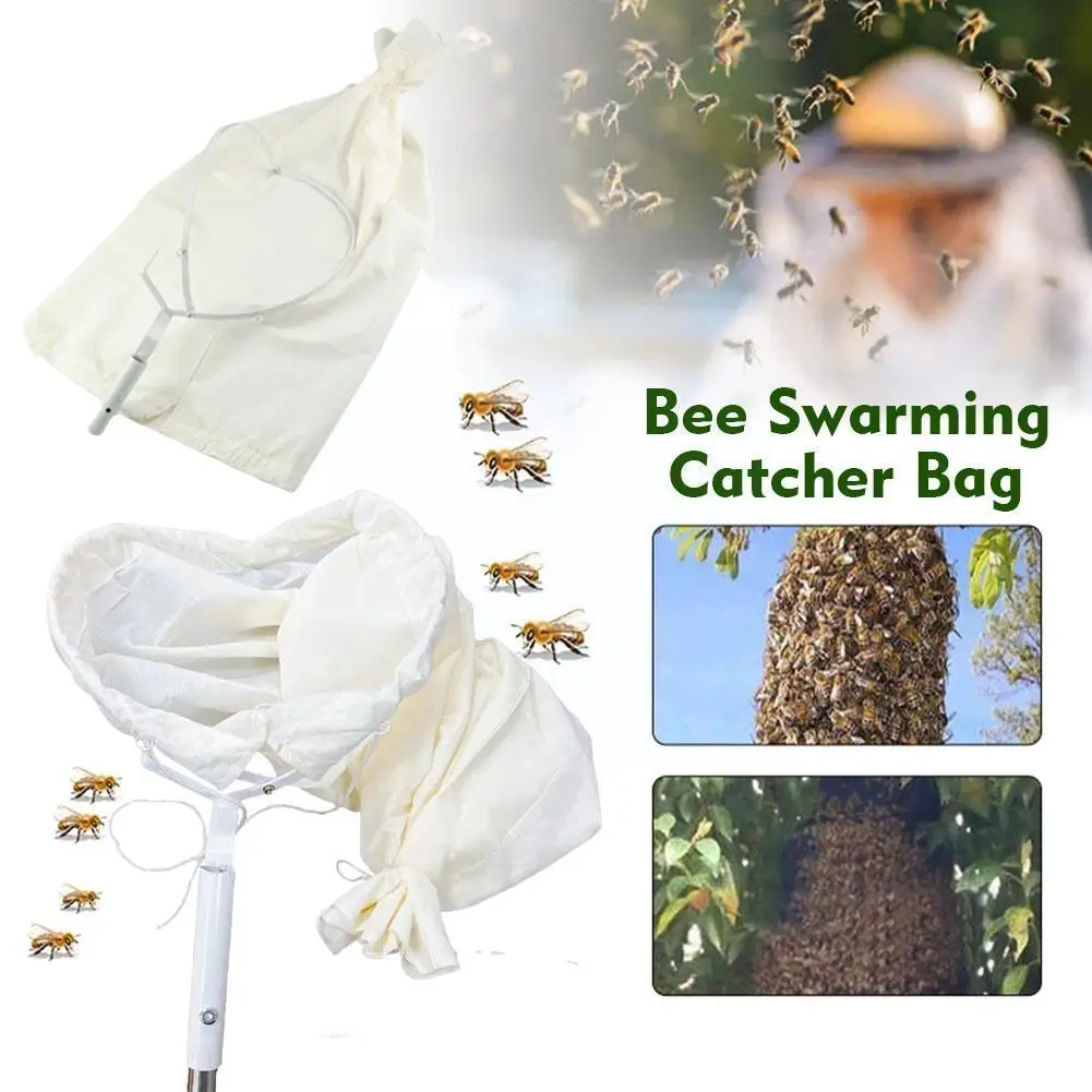 

1pc Bee Swarming Catcher Bag Storage Case Beekeeper Honeybee Beekeeping Tool Beekeeping Cage Bag Bee Equipment Swarm Suppli V5U6